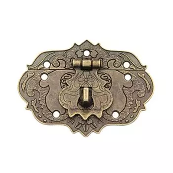 Замок для шкафа OOTDTY винтажный бронзовый