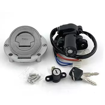 Замок крышки топливного газа, замок зажигания, замок сиденья с ключом для Yamaha YZF R6 R1 99-03 MT 03 06-12 XJ6 FJ09 FJ13 FZ1 FZ6 FZ07 FZ8 FZ09