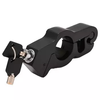 Замок на руль мотоцикла, сверхмощное противоугонное блокирующее устройство, предельная безопасность и дроссельная заслонка для скутеров, квадроциклов, велосипедов x1