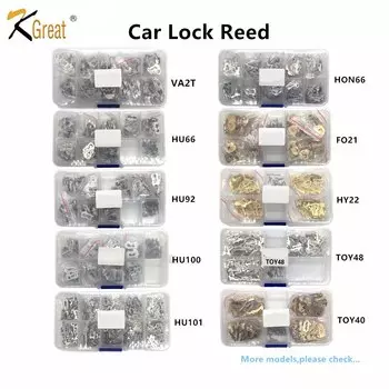 Замок с язычком для FO21 TOY43 TOY48 HY22 HU92 HU100 HU66 HON66 SIP22 VA2T для Honda/BMW/Toyota, аксессуары для ремонта автомобильных замков