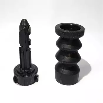 Замок внешней крышки зарядки для BYD ATTO 3 YUAN PLUS Dolphin SEAL ATTO 4, крышка порта зарядки, пружинный зажим, штифт ABS