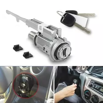 Замок зажигания с ключом для Honda Accord, Civic, CR-V, Element, Odyssey, Acura Pilot, MDX, RDX, TL, TSX, ZDX (артикул 06351-TE0-A11)