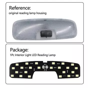 Замороженный Синий Белый Интерьер Автомобиля Лампа Для Чтения Светодиодная Лампа Для Ford Ecosport Focus 2 MK2 2007-2014 T10 ...