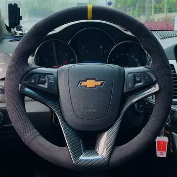 Замшевый чехол для Chevrolet Cruze Hatchback, Sedan 100%-2009, Aveo 2014-2011, Orlando 2014-2015