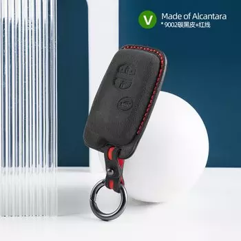 Замшевый чехол для ключей от машины для Toyota Camry Highlander Crown Prado Land Cruiser Vitz Prius, интеллектуальный чехол для ключей, защитная сумка