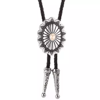 Западный ковбойский галстук «боло» 3D линия шаблон линии галстук в западном стиле мужской костюм галстук-бабочка