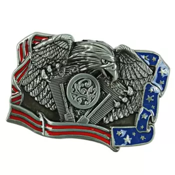 Западный Женский Мужской ремень с пряжкой антикварного серебряного цвета