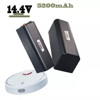 Запасная батарея 14,4 В для робота-пылесоса Xiaomi Roborock S55 S60 S65 S50 S51 S5 1 S 1ST MAX S6