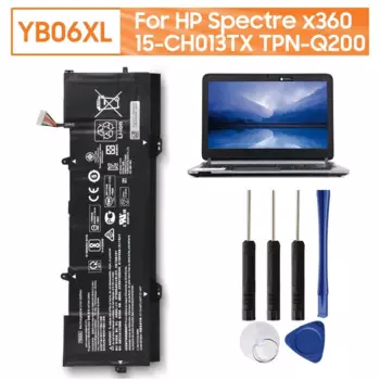 Запасная батарея YB06XL для HP Spectre x360 15-CH013TX HSTNN-DB8H YB06084XL 84.08Wh