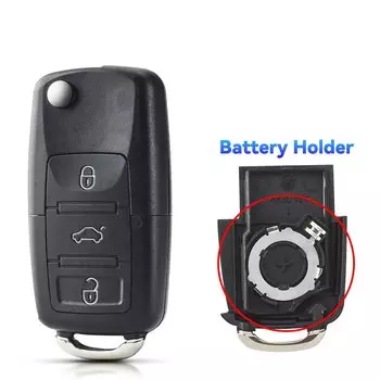 Запасной чехол KEYYOU 2/3 для Volkswagen polo passat b5 Tiguan Golf Seat Skoda без лезвия