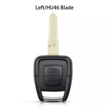 Запасной дистанционный ключ-брелок для Vauxhall, OPEL, Vectra, Astra, Zafira, 2 кнопки