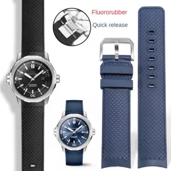 Запасной морской Хронограф серии IW328801 328802, изогнутый интерфейс, ремешок для быстрого снятия часов с 22 мм.