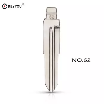 Запасной пульт дистанционного управления KEYYOU 62 #, № 62, пустой ключ для Mitsubishi Lancer Galant Outlander Pajero, левый пульт дистанционного управления