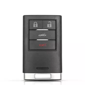 Запасной смарт-ключ KEYYOU с 4 кнопками для Cadillac CTS XTS DTS SRX 2008-2013