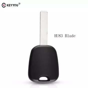 Запасной транспондер KEYYOU, чехол для автомобильного ключа, чехол для Peugeot 106 107 307 206 207 306 406 для Citroen C2 C1 C3 C4