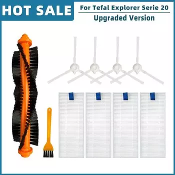 Запасные части для пылесосов OSSIEAO: щетка, фильтр, швабра к Tefal Explorer, X-plorer Serie 20 40 45 50, ISWEEP X3