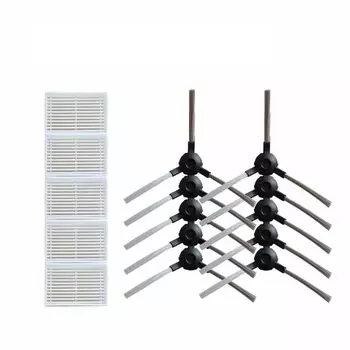 Боковые щетки и фильтры для роботов-пылесосов Midea VCR15 VCR16 (15 шт.)