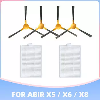 Запасные части для роботов-пылесосов ABIR X5/X6/X8/iBoto Smart Aqua C820W