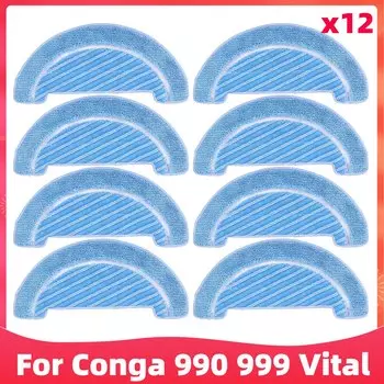 Запасные части для роботов-пылесосов Cecotec Conga 990 Vital / Conga 999 Vital: щетка, фильтр HEPA, тряпка