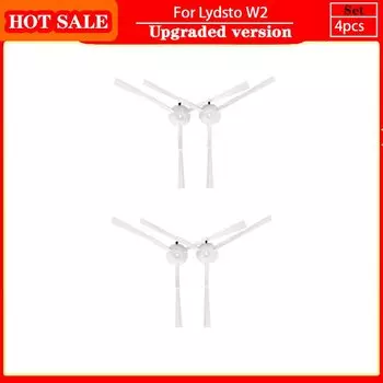 Запасные части для роботов-пылесосов Lydsto W2: HEPA-фильтр и боковая щетка