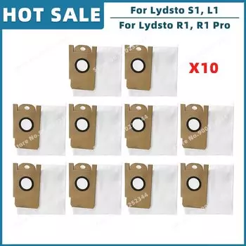 Совместимость с Xiaomi Lydsto R1, R1A, R1 Pro, S1, L1, запасные части, аксессуары, основная боковая щетка, фильтр Hepa, швабра, мешок для пыли
