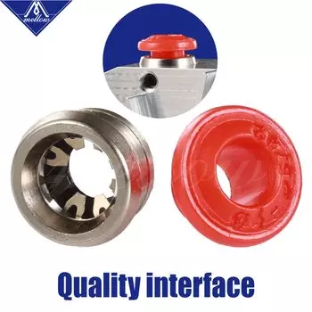 Запасные пневматические соединители Mellow NF, фитинги для быстрой соединения труб из ПТФЭ для всех металлических bmg/tc-3/tc-2 Hotend