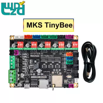 Запчасти для 3D-принтера, материнская плата Makerbase MKS TinyBee, ESP32, Wi-Fi, MINI12864, TFT-экран, Wi-Fi, веб-управление
