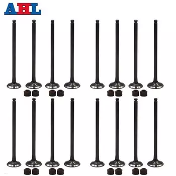 Запчасти для двигателя мотоцикла комплект впускного и выпускного клапана с уплотнением клапана для YAMAHA FZ400 4YR 1997 1998