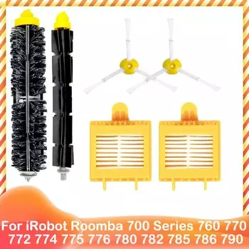 Запчасти для iRobot Roomba 700 Series 770 780 790 772 774 775 760, основная и боковая щетки, запчасти Hepa