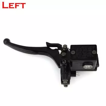 Запчасти для квадроцикла 150-250cc GY6 ATV 22 мм левый/правый передний главный цилиндр на руль Гидравлический тормозной рычаг с стояночным тормозом