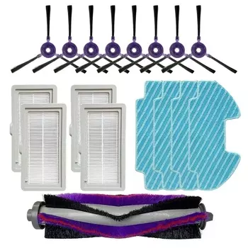 Запчасти для Midea I5 I5C VCR10W VCR07 VCR08 MR09 Samsung VR05R5050WK, роликовая боковая щетка, фильтр НЕРА, Швабра, тканевые запчасти, аксессуары