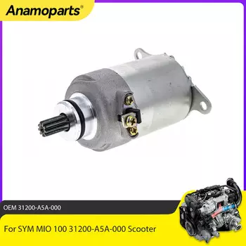 Запчасти для мотоциклов, электрический стартер для SYM MIO 100 05-13 JET4 125 09-13 31200-A5A-000 V 735100214 Скутер