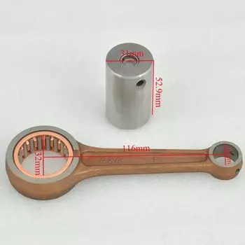 Запчасти для мотоциклов, шатун двигателя, комплект шатунов для Suzuki DR200 DJEBEL 200 1986-2020 DF200 1996-2000 VAN 200 2017