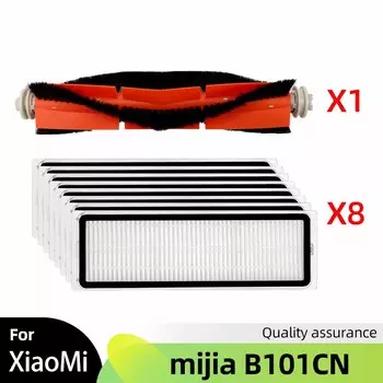 Запчасти для робота-пылесоса Xiaomi Mijia B101CN, основная боковая щетка, тряпочка, Hepa фильтр, пылесборник, аксессуары Dreame L10s Ultra/S10 Pro