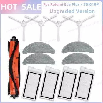 Запчасти для роботов-пылесосов OSSIEAO к Roidmi Eve Plus SDJ01RM, XCLEA H30 Plus / H40 Plus