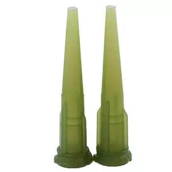 Серия TT полиэтилен высокой плотности УФ Блок конический наконечник для жидкости дозирования иглы 1,25 "размер наконечника 14 г оливковое