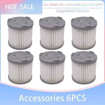 Запчасти HEPA-фильтра для Xiaomi JIMMY JV51, JV53, JV83, CJ53, C53T