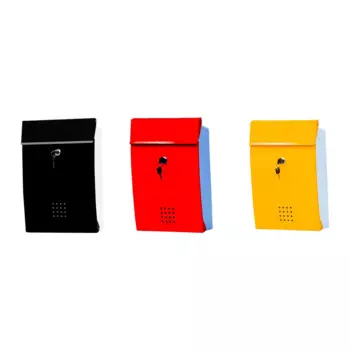 Запирающийся почтовый ящик Настенный почтовый ящик Почтовый ящик с замком для квартиры