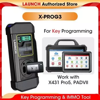 Запуск X431 X-PROG 3 автомобильный ключевой программатор Obd2 сканер XPROG3 иммобилайзер смарт-ключи дистанционный X Prog3 для LAUNCH Pro X431 V PLUS