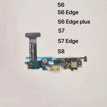 Зарядная док-станция с сенсорной клавиатурой для Samsung S6 Edge S7 Edge S8 S9 Plus G960F, зарядная плата Flex G925F G935F G955F G950F