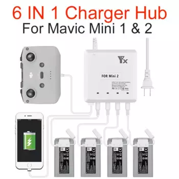 Зарядное устройство 6 в 1 для дрона DJI Mavic Mini 1/2
