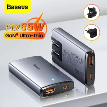 Зарядное устройство Baseus, 65 Вт, USB Type-C
