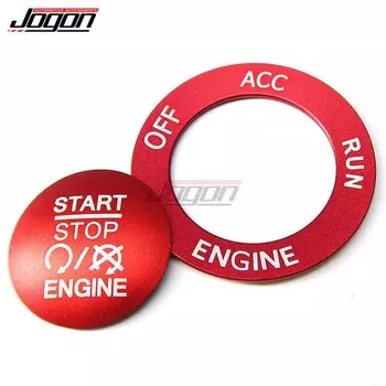 Зарядное устройство для Dodge Challenger RAM 1500 Durango 2015-2021, украшение интерьера автомобиля, кнопка запуска и остановки, накладка