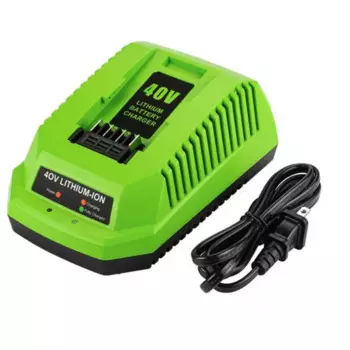 Зарядное устройство для литий-ионных аккумуляторов GreenWorks, 40 в, 29482, 29472, 29482, G40825, вилка стандарта США