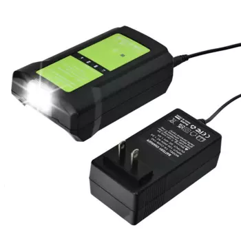 Зарядное устройство GLB40V для литий-ионных аккумуляторов Greenworks 40 в с портом USB Type-C DC