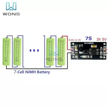 Gaqqee NiMH NiCd Battery Charger Module