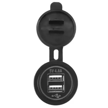 Зарядное устройство с двумя Usb-портами, 5 В, 4,8 А
