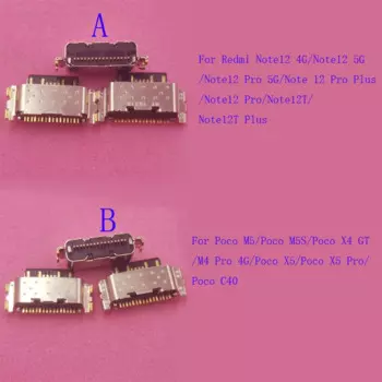 Зарядное устройство с USB-портом для Xiaomi Redmi Note 12 12T Plus Note12 Poco X4 GT M4 Pro X5 C40 M5 M5S, 5-50 шт.