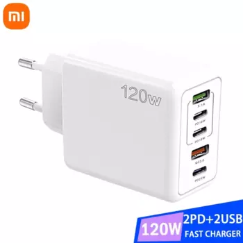 Зарядное устройство Xiaomi, 120 Вт, USB Type-C, быстрая зарядка 3,0
