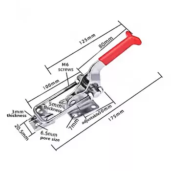 Защелка ZJMZYM для шкафов 350 кг